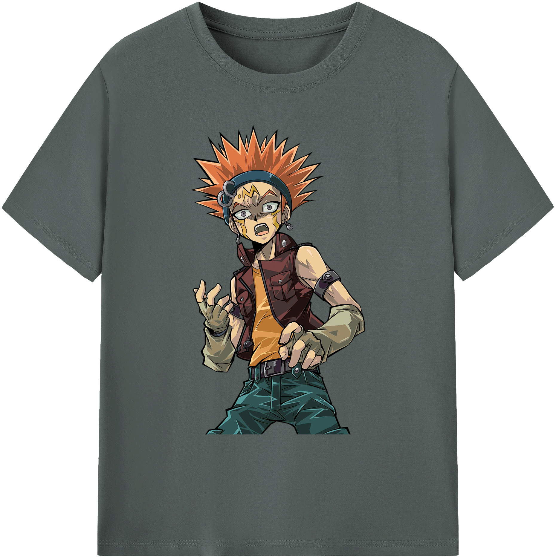 （画像用） 遊☆戯☆王 Yu-Gi-Oh! 綿100％ メンズ半袖Tシャツ｜肌触りやわらか＆通気性
